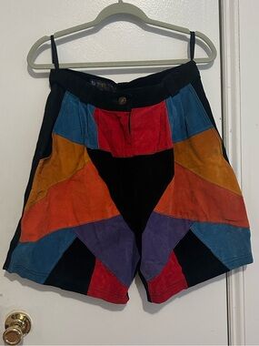 Dont Stop 100% Leather Shorts